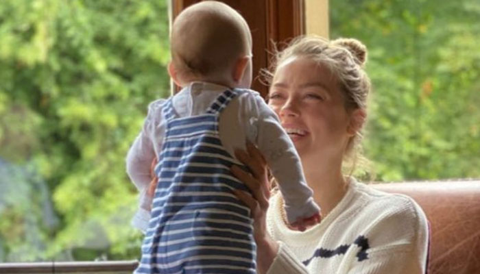 Amber Heard gushes over ‘best six months of my life’ with baby Oonagh Paige