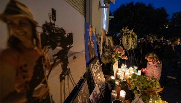 Hollywood gathers for Alec Baldwin shooting victim vigil
