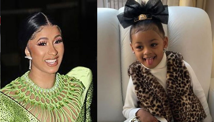 Cardi B ‘left shocked’ by daughter Kulture’s posing skills