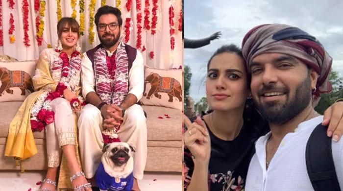 Iqra Aziz gushes over hubby Yasir Hussain in adorable birthday wish