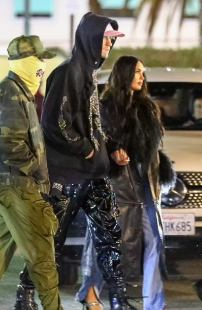 Machine Gun Kelly and Megan Fox sizzle in all-black ensembles, see pics