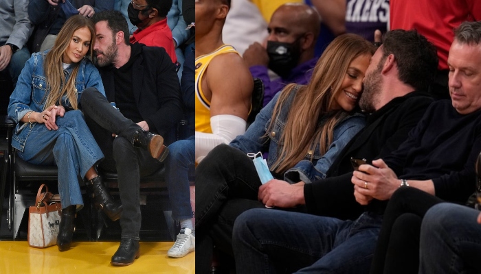 Ben Affleck, Jennifer Lopez enjoy date night at Lakers game in L.A