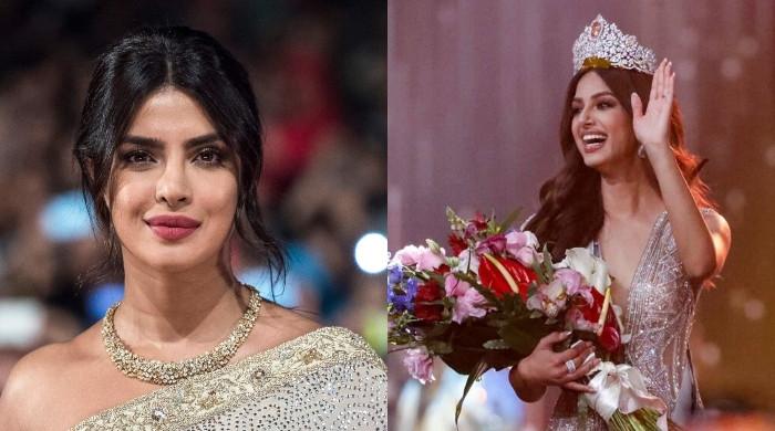 Priyanka Chopra congratulates newly-crowned Miss Universe 2021 Harnaaz ...