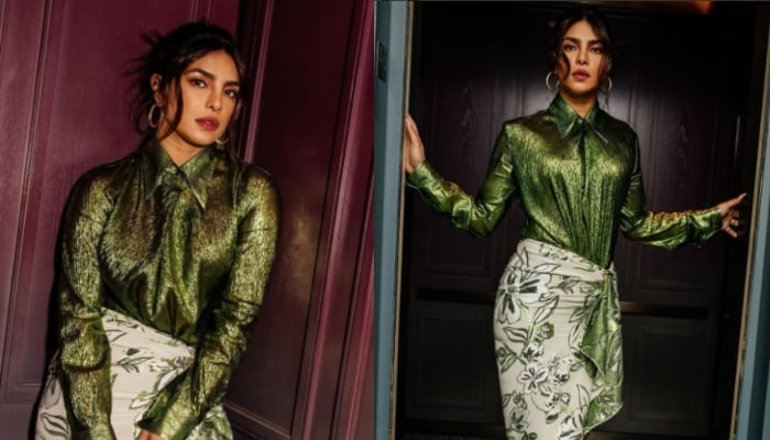 ‘The Matrix Resurrections:’ Priyanka Chopra drops jaws in green outfit for ‘final press day’