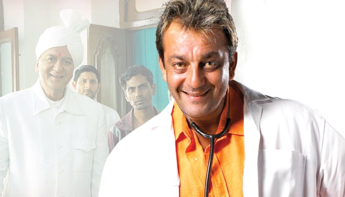 Dutt says he is tired of requesting Raju Hirani to make a third film in the hit comedy franchise