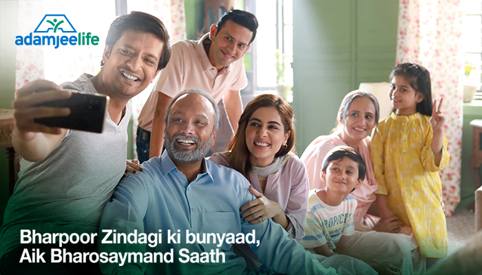 One of Pakistan’s fastest growing life insurance companys, Adamjee Life Assurance’s new campaign: Ek bharosaymand saath