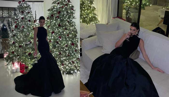 Kendall Jenner and Khloe Kardashian ooze all kinds of festive glamour at Christmas party: photos