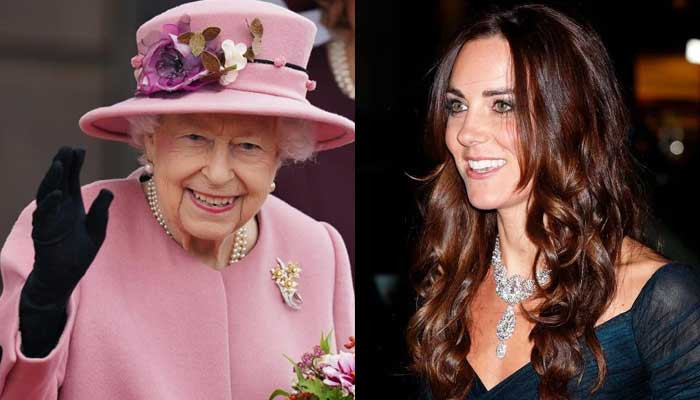 Kate Middleton wore Queen Elizabeth’s most expensive diamond necklace