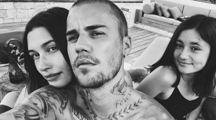 Justin Bieber hits the beach with 'favorite girls' Hailey Bieber, sisters