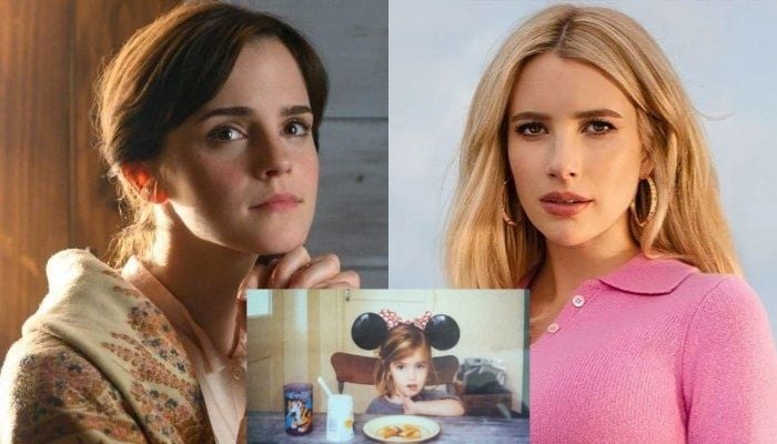 A picture of Emma Roberts was mistakenly used for Emma Watson in the Harry Potter reunion