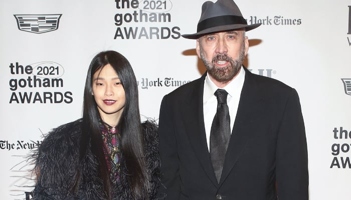 Nicolas Cage, 57, tied the knot with Riko Shibata, 27, in February last year