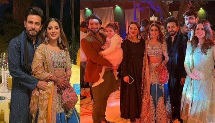 Newlywed Saboor Aly & Ali Ansari dance their heart out at shendi event