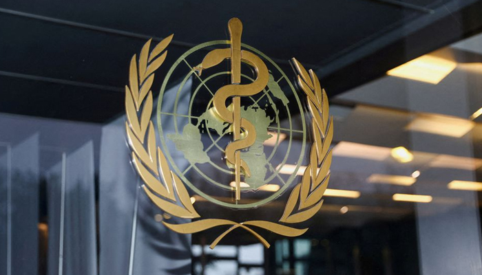 The World Health Organisation logo is pictured at the entrance of the WHO building, in Geneva, Switzerland, December 20, 2021. — Reuters