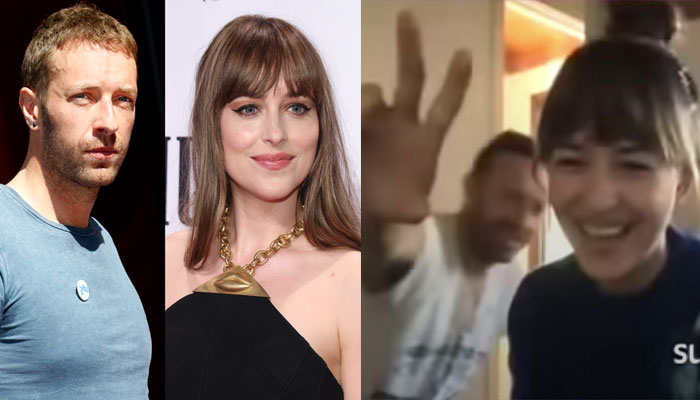 Chris Martin helps girlfriend Dakota Johnson to log onto Zoom: Watch