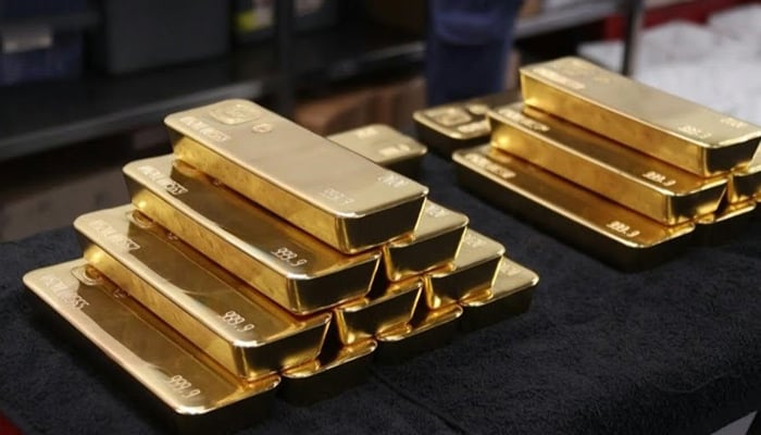 Gold bars. — Reuters/File