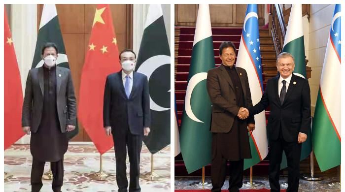 PM Imran Khan Meets Chinese Premier, Uzbek President In Beijing