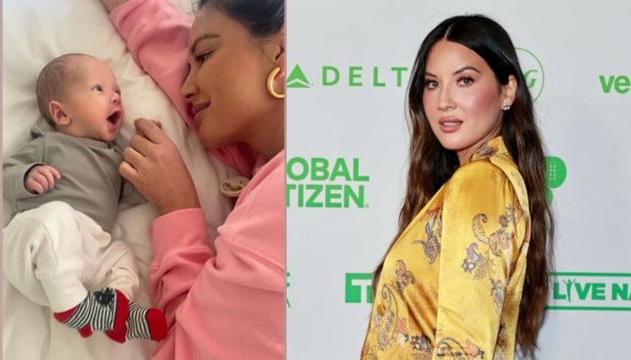 Olivia Munn gushes over 'buttered biscuit' baby boy Malcolm in adorable ...