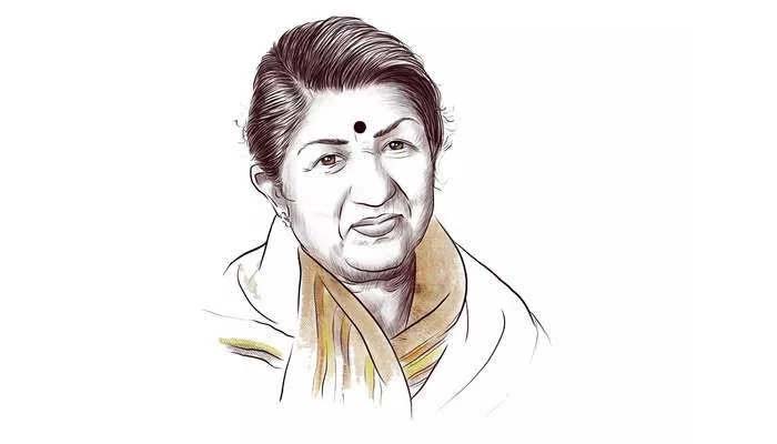 Bollywood legend Lata Mangeshkar. — Twitter