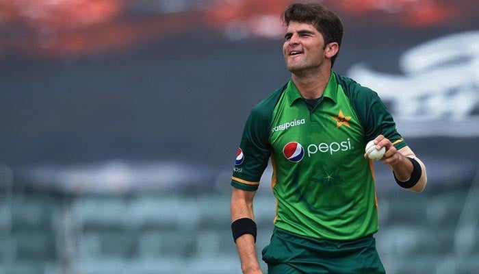 Pakistans star cricketer Shaheen Shah Afridi. — AFP/File