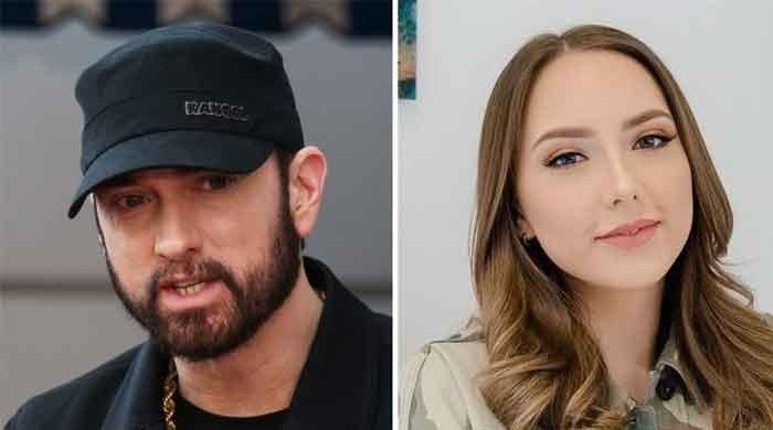 Here's How Eminem's Daughter Hailie Supported the Rapper During His 2022 Super  Bowl Halftime Show – NBC New York