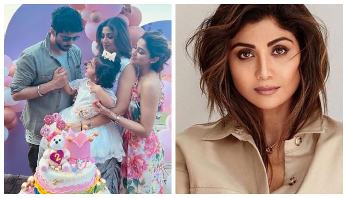 Shilpa Shetty celebrates 2nd birthday of her daughter Samis: See pics