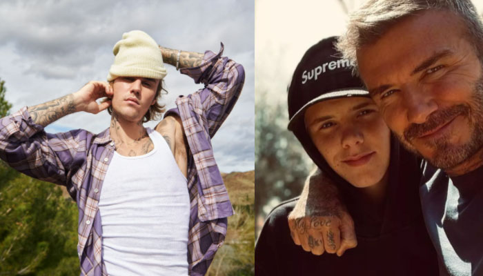 Le fils de David Beckham, Cruz, travaille avec l'écrivain Justin Bieber pour lancer sa carrière musicale
