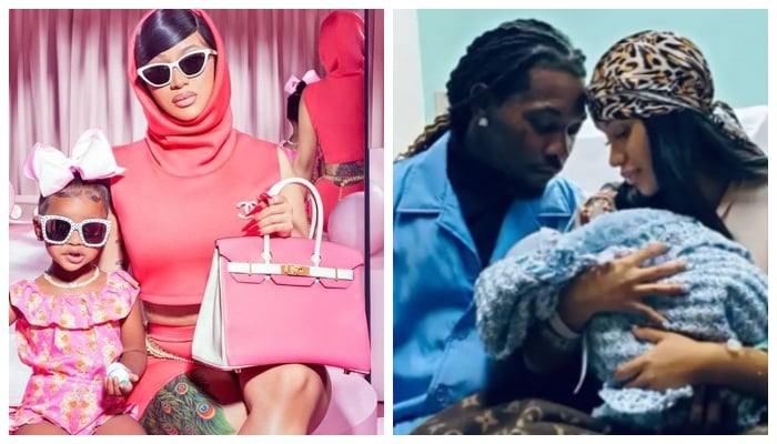 Cardi B's Daughter Kulture is smitten by her baby ‘brother’ in latest video