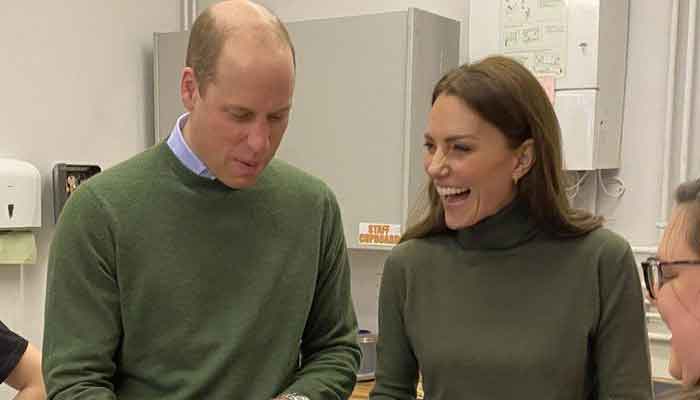 Kate Middleton pokes fun at Prince William during royal engagement