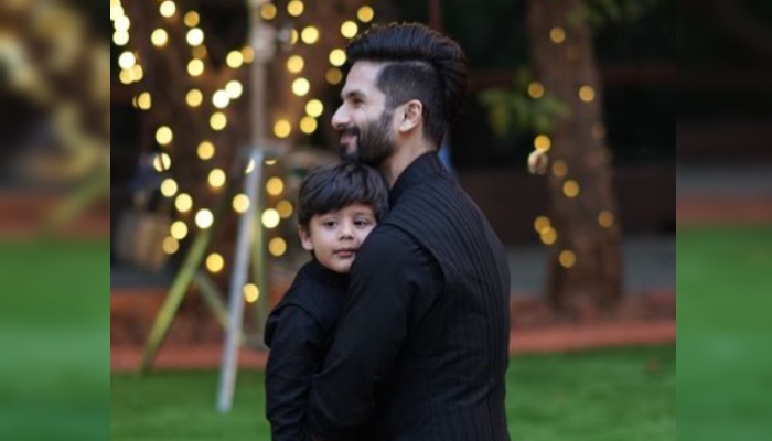 Shahid Kapoor’s adorable pic with son Zain wins hearts on internet