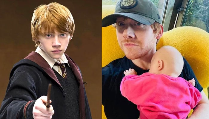 Rupert Grint says he is introducing his daughter to the Harry Potter universe