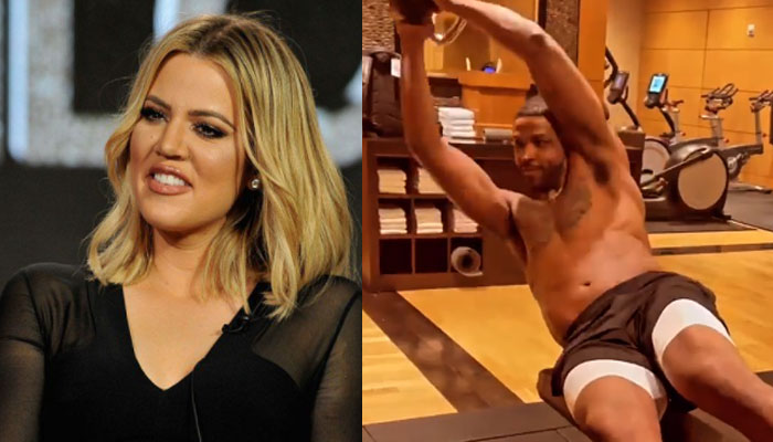 Tristan Thompson trying to trap Khloe Kardashian with thirsty shirtless photo?