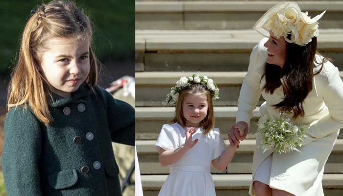 Kate Middletons daughter Princess Charlotte copies her moms style