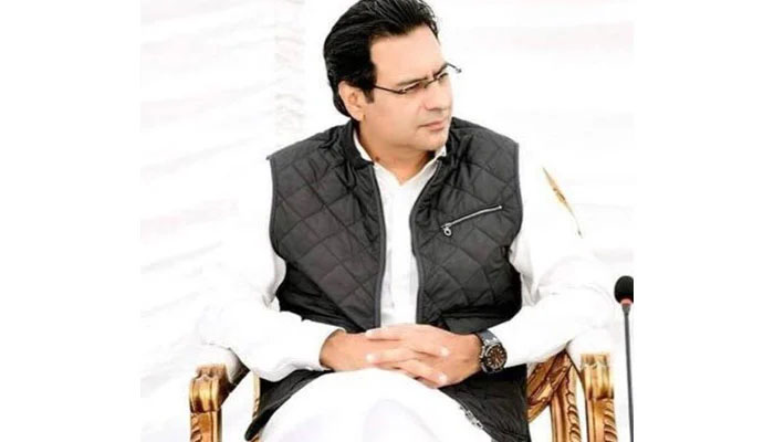 Minister for Water Resources Moonis Elahi. — Twitter/@MoonisElahi6