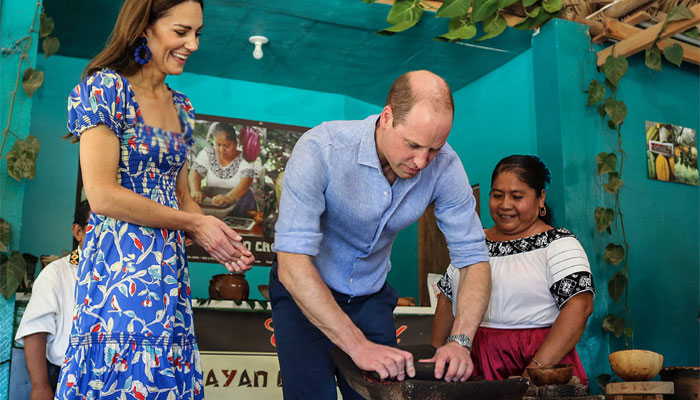 Prince William, Kate Middleton make chocolate in Belize as tour brightens