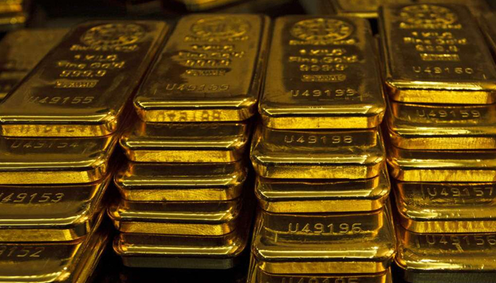 Gold bars. — AFP/File
