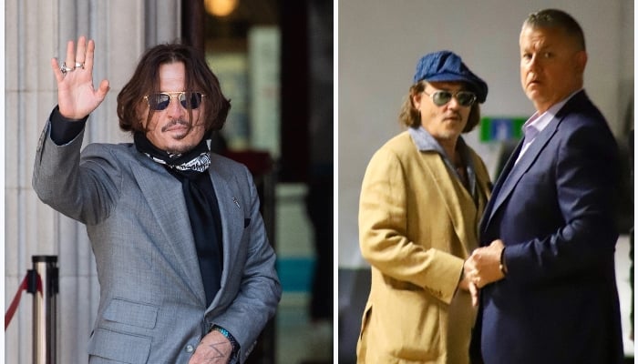 Johnny Depp spotted meeting legal team ahead of televised court hearing