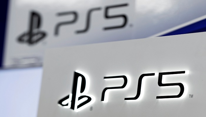 The logos of Sonys PlayStation 5 are displayed at the consumer electronics retailer chain Bic Camera, ahead of its official launch, in Tokyo, Japan November 10, 2020. —Reuters