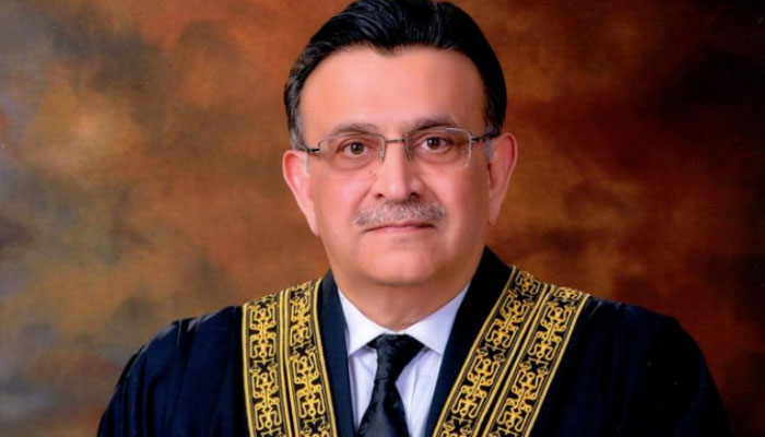 Chief Justice of Pakistan Umar Ata Bandial. – Photo courtesy Supreme Court/File