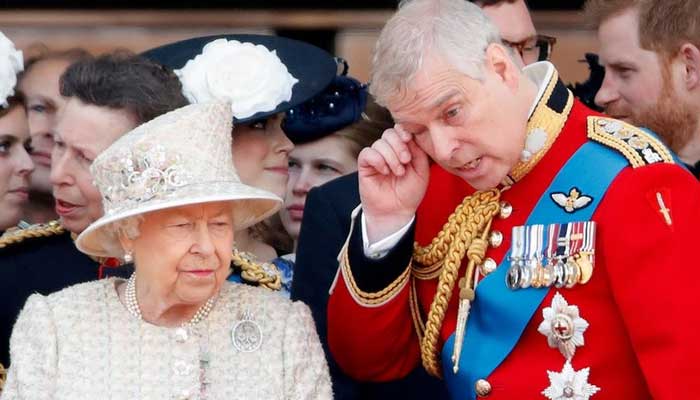 Queen Elizabeths show of support for Andrew leaves royal family unhappy