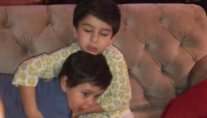 Taimur Ali Khan and Jeh Ali Khan, sons to Saif Ali Khan and Kareena Kapoor, delighted fans with latest snaps