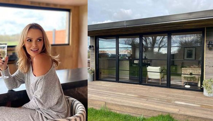 Amanda Holden gears up for ‘sneaky afternoon’ in new luxury garden cabin: pics