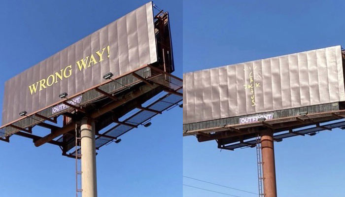 Travis Scott Utopia Billboards Appear in California