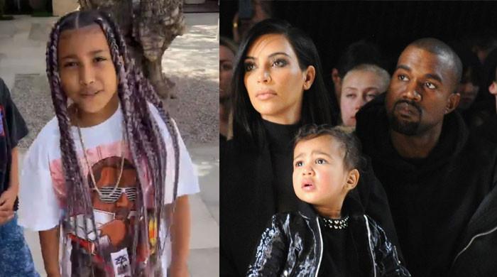 Kim Kardashian Proves Kanye West 'will Always Be Family' As North Wears 