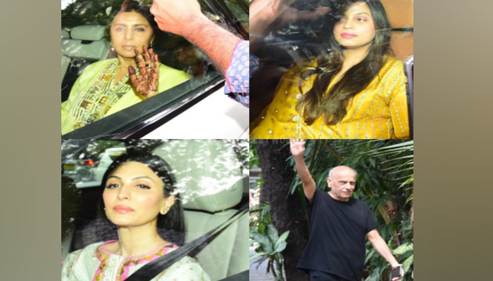 Ranbir Kapoor, Neetu, Riddhima join Alia Bhatt, sister Shaheen in  celebrating Soni Razdan's birthday
