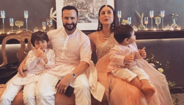 Kareena Kapoor drops an adorable family picture with Saif and kids: 'The  Men of my life'