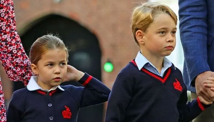 Prince George not recognized by classmates at new school