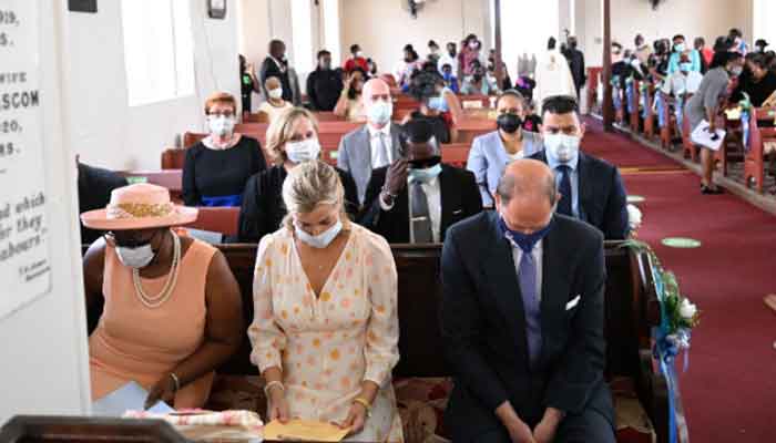 Prince Edward and Sophie attend Church service to mark Queens Platinum Jubilee