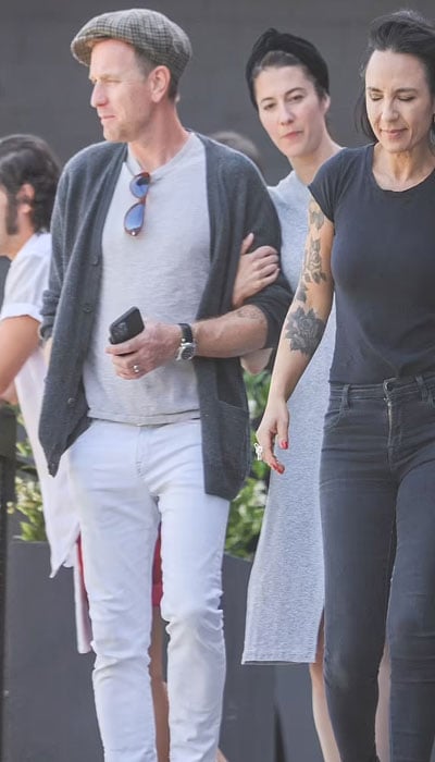 Ewan McGregor, Mary Elizabeth put on PDA-packed display on their first outing after marriage