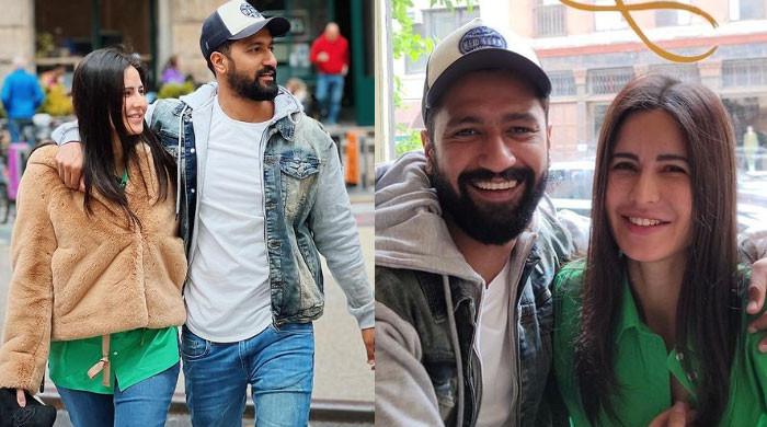 Katrina Kaif, Vicky Kaushal melt hearts with their adorable smiles in ...