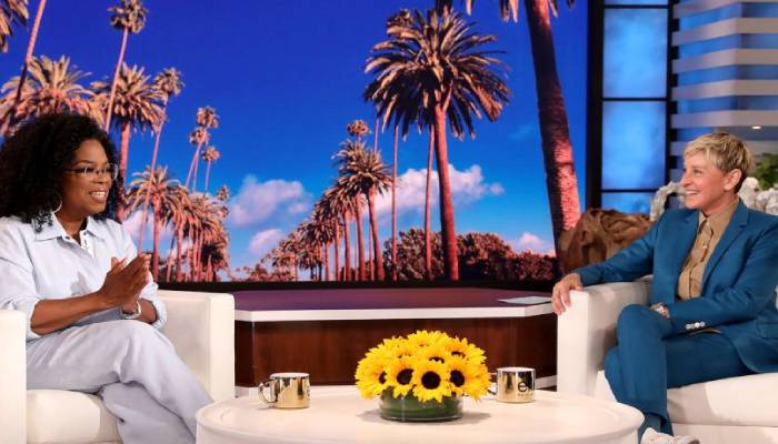 Oprah Winfery admits to being ‘emotional’ on Ellen DeGeneres Show